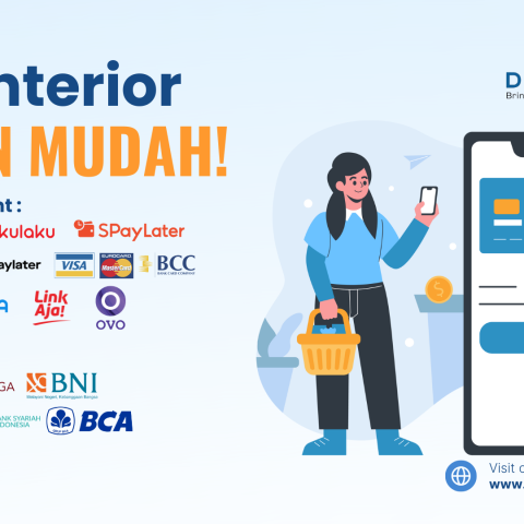 Beli Interior Kini Lebih Mudah dengan Payment Gateway Aman & Fleksibel